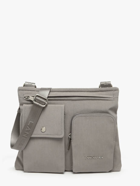 Sac Bandoulière Lancaster Gris basic pocket 90