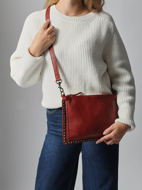 Sac Bandoulière Heritage Cuir Biba Marron heritage POR2L vue secondaire 1