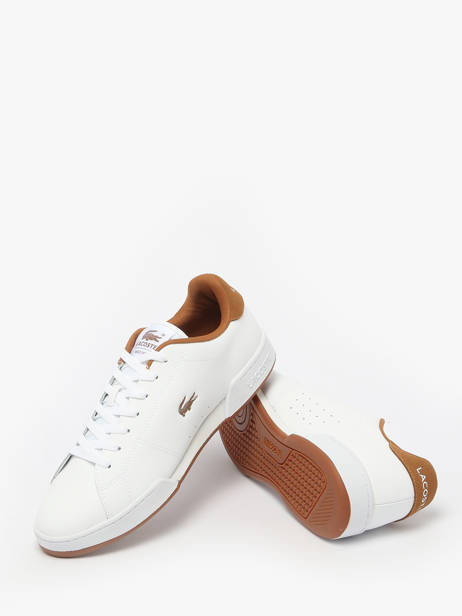 Sneakers En Cuir Lacoste Blanc men SMA0051 vue secondaire 2