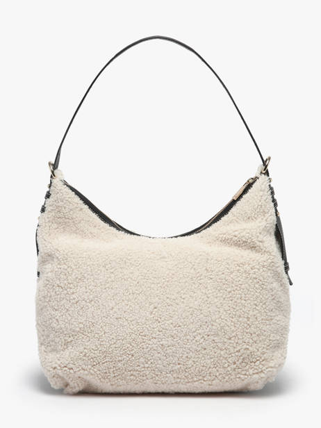 Sac Porté épaule Carrie Winter Cuir Et Mouton Nathan baume Beige vogue S vue secondaire 4