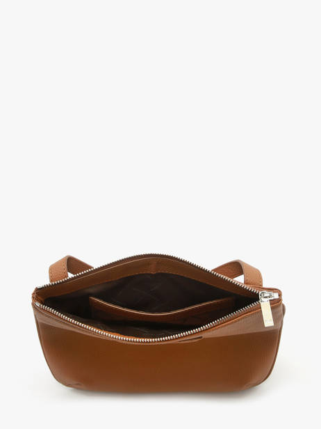 Sac Bandoulière Napoli Cuir Nathan baume Marron n city 2 vue secondaire 3