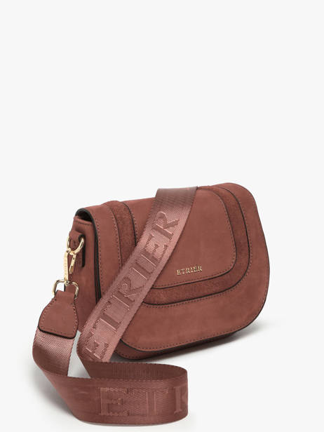 Sac Bandoulière S Lasso Cuir Etrier Marron lasso ELAS152S vue secondaire 2
