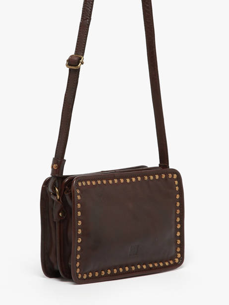 Sac Bandoulière Leather Cuir Biba Marron leather RAL1L vue secondaire 2