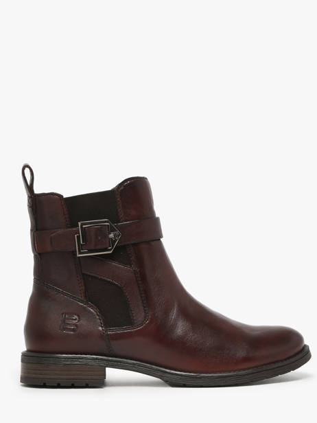 Bottines En Cuir Tt. bagatt Marron women 41006461