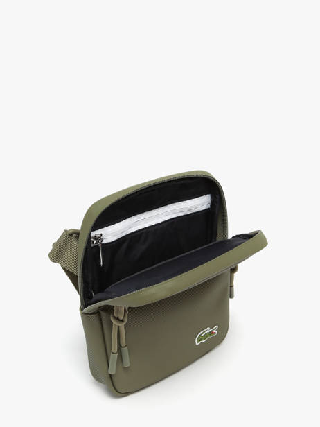 Sac Bandoulière Lcst Lacoste Vert lcst NH3307LV vue secondaire 3