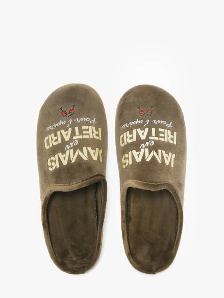 Chaussons La maison de l'espadrille Vert men 8