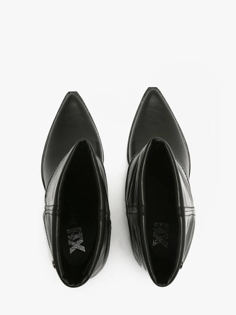 Santiags Xti Noir women 144716 vue secondaire 3