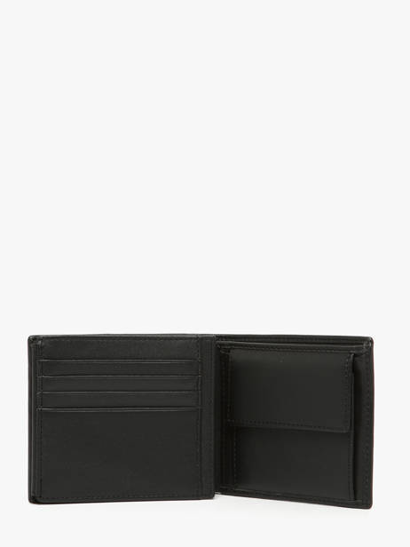 Portefeuille Porte-monnaie Cuir Hugo boss Noir saffiano HLN526A vue secondaire 1