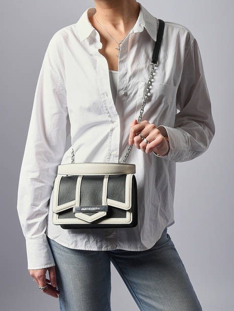 Sac Bandoulière K Nova Cuir Karl lagerfeld Noir k nova A4W30277 vue secondaire 1