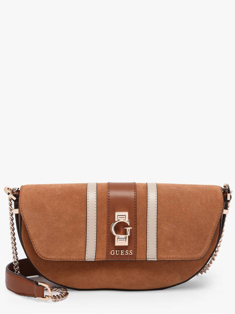 Sac Bandoulière Erenia Guess Marron erenia SB783821