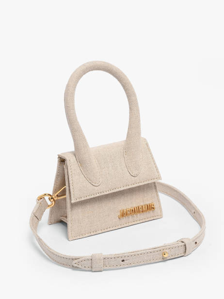 Sac Bandoulière D'occasion Mini Chiquito Jacquemus Beige second life 1553320 vue secondaire 4
