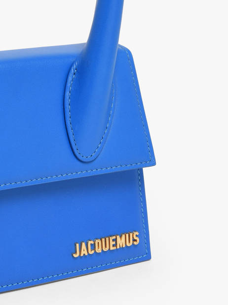 Sac Bandoulière D'occasion Chiquito Moyen Cuir Jacquemus Bleu second life 1560113 vue secondaire 2