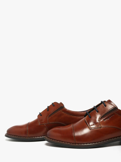 Chaussures De Ville En Cuir Bugatti Marron men 311AO501 vue secondaire 2