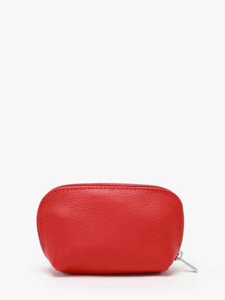 Porte-monnaie Confort Cuir Hexagona Rouge confort 467389 vue secondaire 2