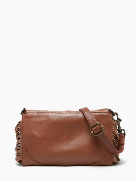 Sac Bandoulière Dakota Cuir Basilic pepper Marron dakota BDAK43 vue secondaire 4