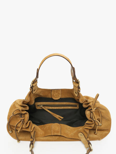 Sac Chiara Folk Cuir Gerard darel Beige chiara DDS84407 vue secondaire 3