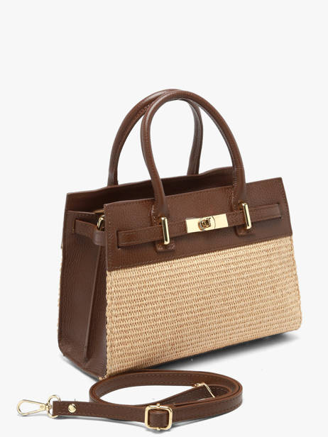 Sac Porté Main Capri Milano Marron capri CP23114 vue secondaire 2