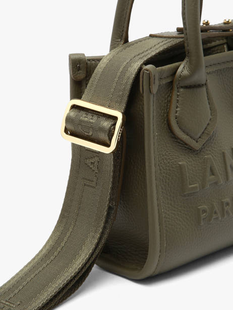 Sac Bandoulière Mini Jour Cuir Lancel Vert jour A14078 vue secondaire 3