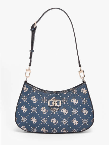 Sac Porté épaule Emelie Logo Polyester Guess Bleu emelie logo GP992818
