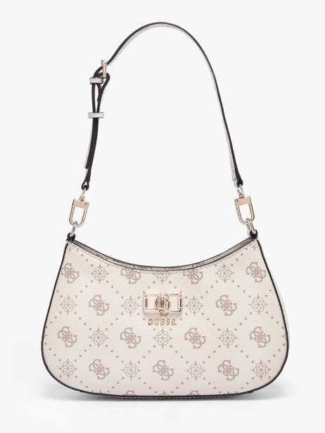 Sac Porté épaule Emelie Logo Polyester Guess Blanc emelie logo GP992818