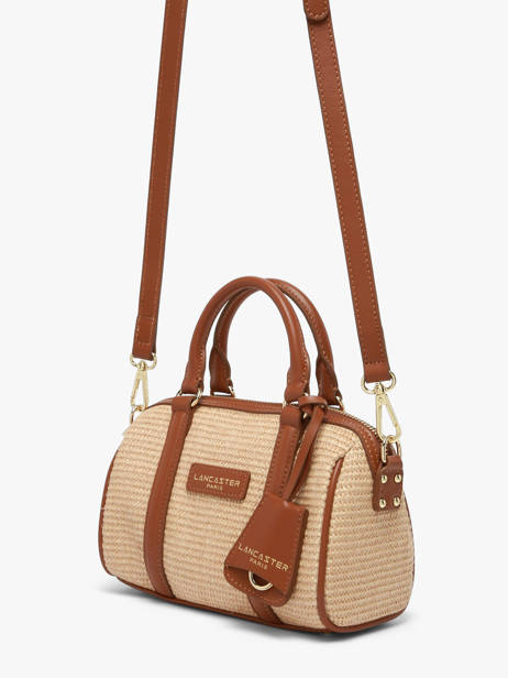 Sac Bandoulière Mini Osier Italie Lancaster Beige mini osier italie 72 vue secondaire 2