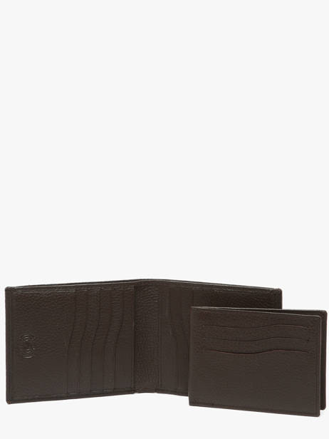 Portefeuille Caviar Cuir Crinkles Marron caviar 14124 vue secondaire 1