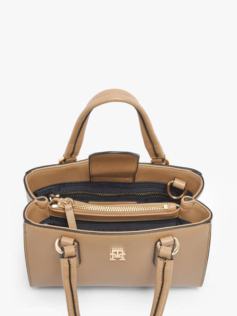 Sac Porté Main Th Daily Polyester Tommy hilfiger Marron th daily AW18379 vue secondaire 3