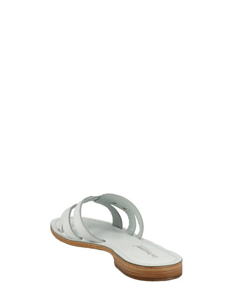 Slippers Damia In Leather Les tropeziennes White women DAMIA other view 3