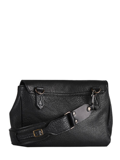 Sac Suzon M Cuir Paul marius Noir vintage M vue secondaire 3