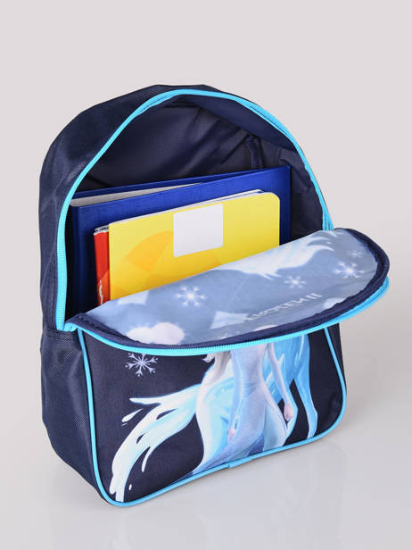 Sac A Dos Mini Frozen Bleu flocon 3GLAC vue secondaire 3