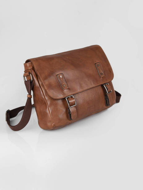 Messenger Bag Basilic pepper Brown traveler BTRA01 other view 2