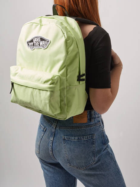 1 Compartment Backpack Vans Green backpack VN0A3UI6 other view 3