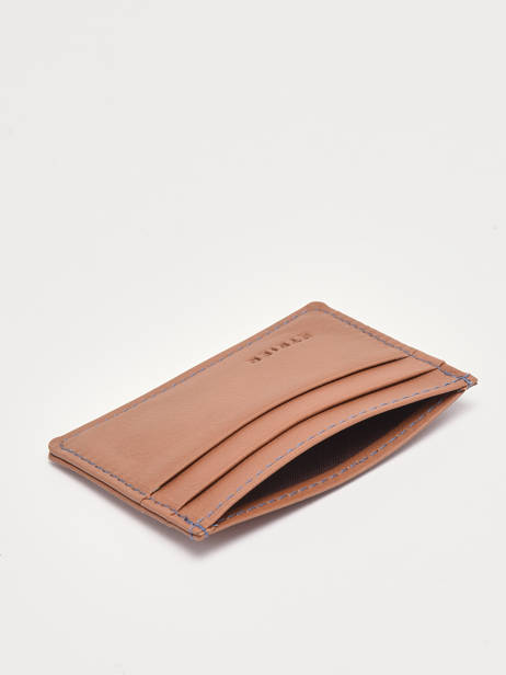 Card Holder Paris Leather Etrier Brown paris EPAR011 other view 1