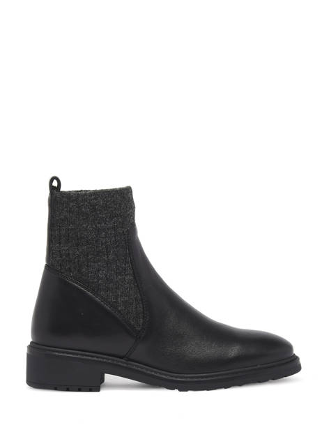 Bottines Ellen En Cuir Unisa Noir women ELLEN