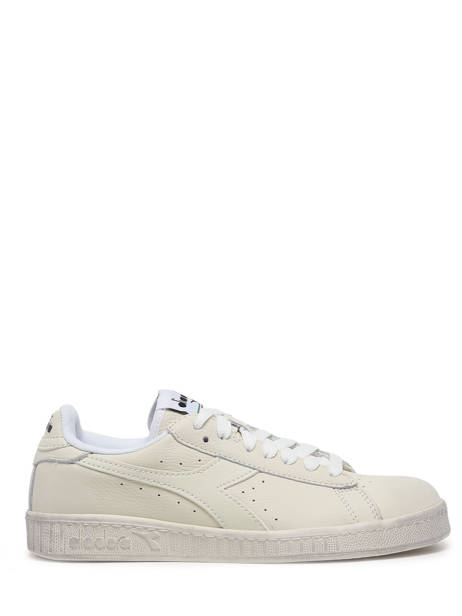 Sneakers Game Low Waxed En Cuir Diadora Beige unisex 90000060