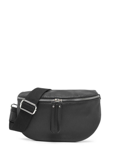 Sac Banane Miniprix Noir grained F3645