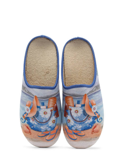 Slippers La maison de l'espadrille Blue women 5