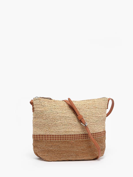 Sac Bandoulière L'atelier Du Crochet Le voyage en panier Beige l'atelier du crochet AM730 vue secondaire 4