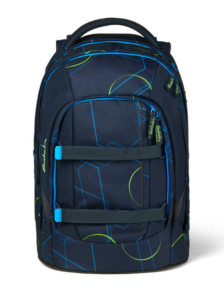 Backpack 2 Compartments Satch Blue pack SIN1