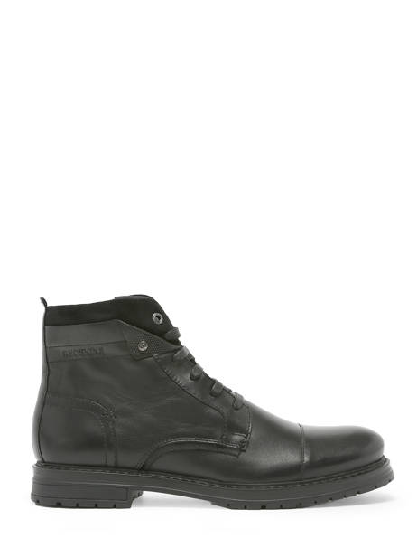 Boots Notif En Cuir Redskins Noir men NOTIF